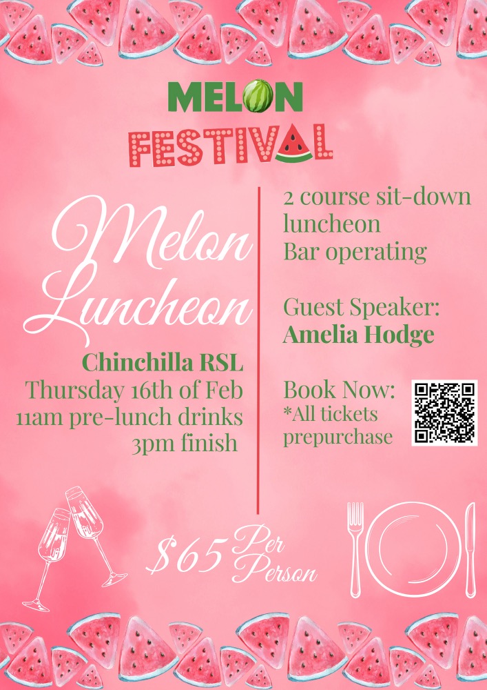 Thurs 16 Melon Luncheon Melon Festival